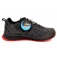 J´Hayber Masai Black | Zapatilla de trekking o senderismo | Tejido Aqua Repellent