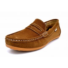 Sweden Kle Aquila camel | Mocasín de piel para hombre