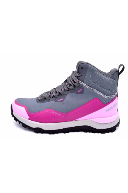 Paredes Trek Mimosa gris rosa | Botas de senderismo waterproof