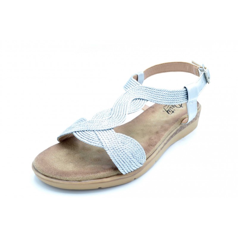 Sandalias planta gel online mujer