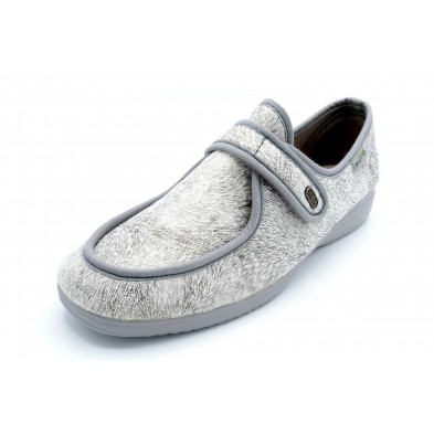 Muro 827 gris - Zapatilla elástica pies delicados