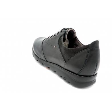 Fluchos Susan F0354 Negro - Zapato de piel sin cordones