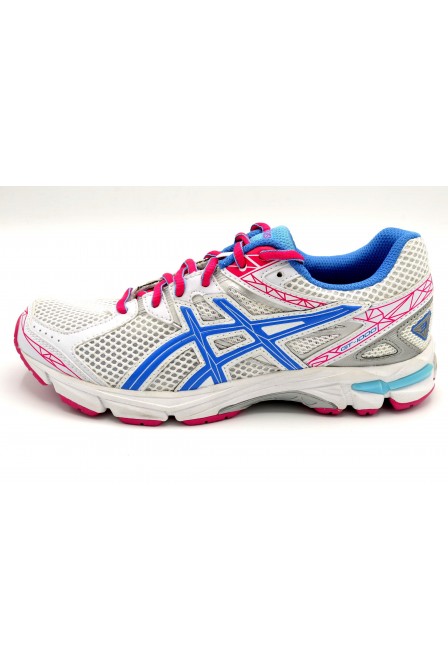 Asics Gt-1000 gs white powder pink - Zapatilla de running