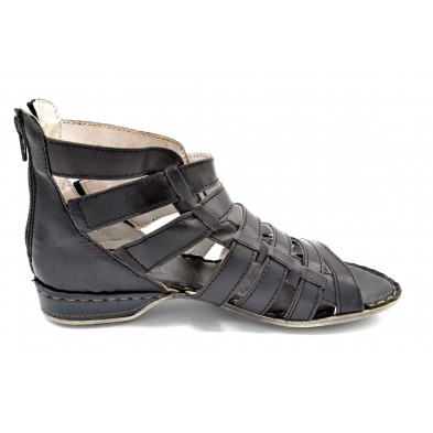 Porronet 5023 Negro - Sandalia de piel