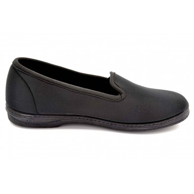 Isasa 328 Licra Negro | Zapatilla elástica | Horma ancha