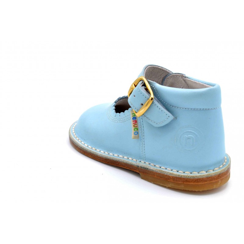 Nenuco 4099 Azul | Zapato de piel para niña