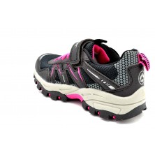 J´Hayber Ribete black/fuxia | Zapatilla deportiva cierre velcro