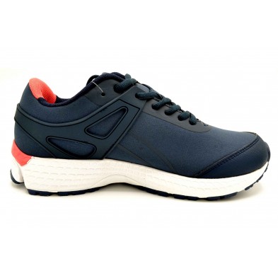 J´Hayber Mecano Navy | Zapatilla deportiva trekking y senderismo | Tejido Aqua Repellent